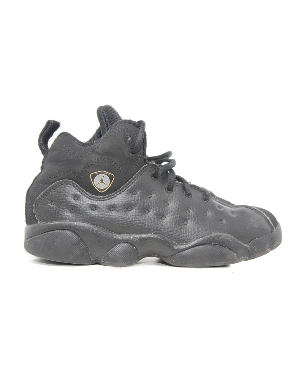 Nike Air Jordan Jumpman Team II Black Youth Boys 2Y 820274-001 Jordan 13 Retro